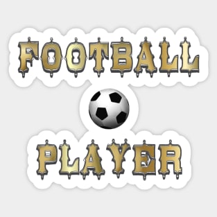 Football Player Soccer SuperStar Sticker